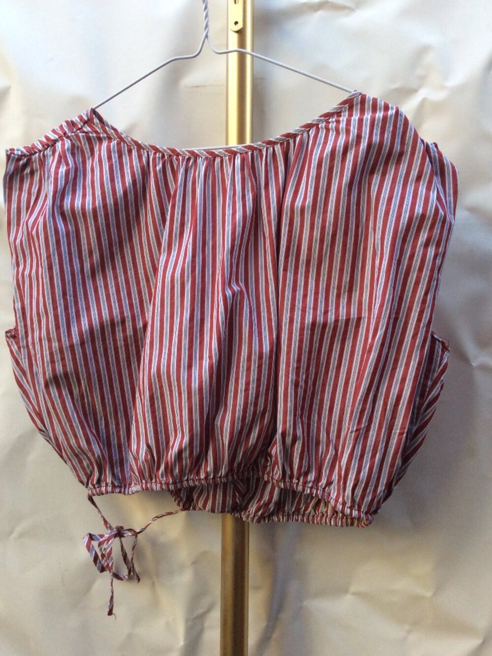 100% COTTON Zara Boho Crop Top Size L